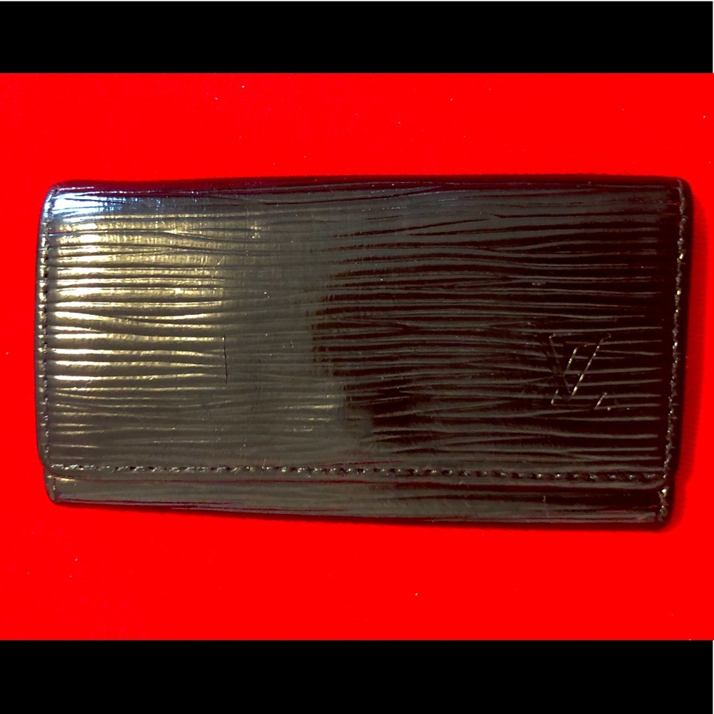 Authentic Louis Vuitton black key case
